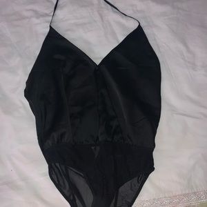 tie up flowy bodysuit